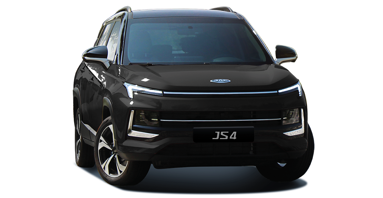 JS4, moder suv car in qatar from JAC motors, by Mannai Corporation, black car in qatar