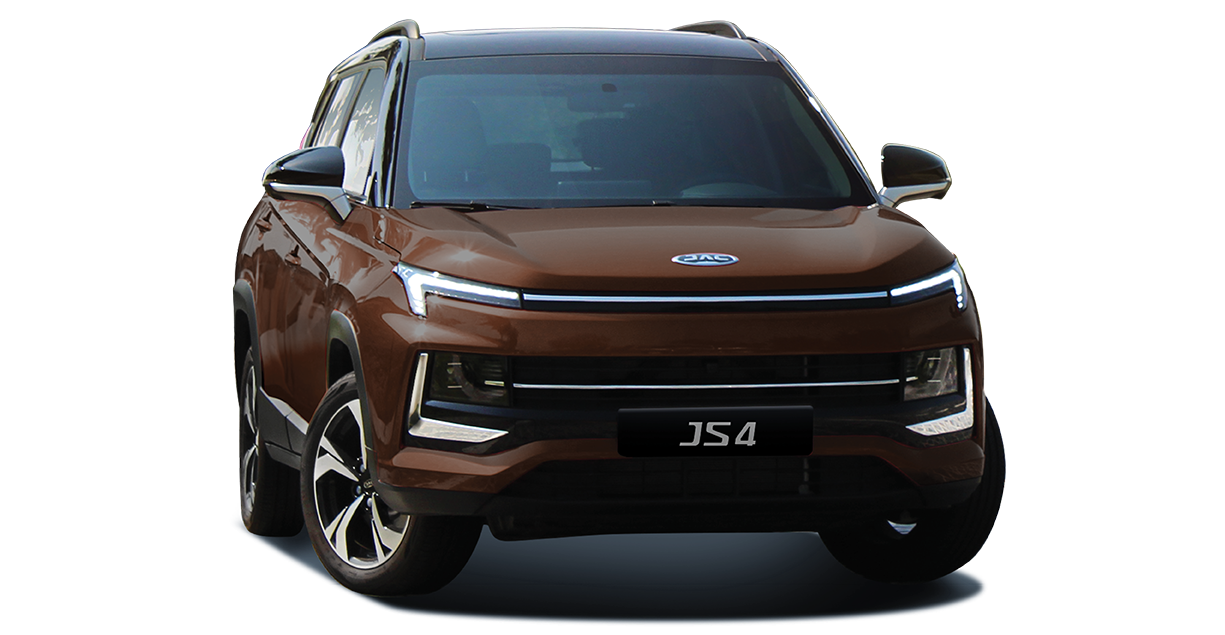 JS4, moder suv car in qatar from JAC motors, by Mannai Corporation, brown car in qatar