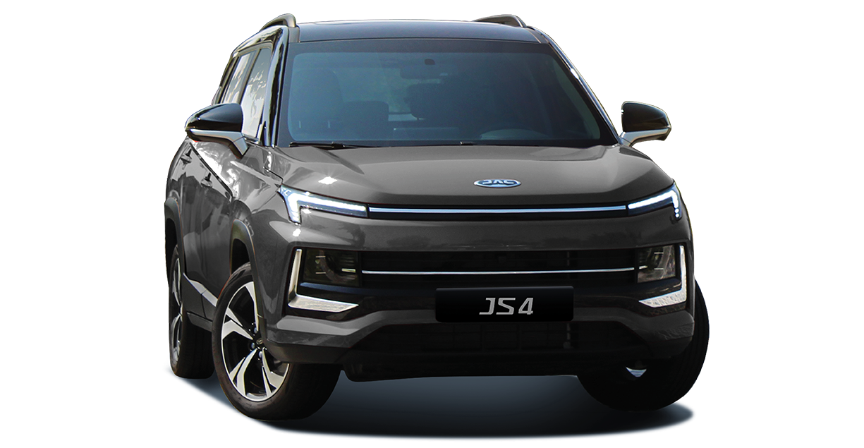 JS4, moder suv car in qatar from JAC motors, by Mannai Corporation, grey car in qatar